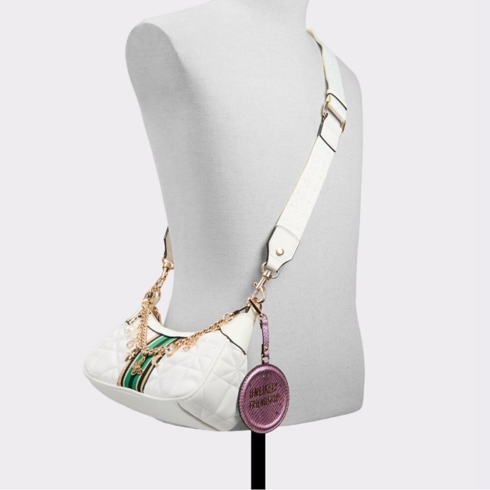 Aldo LE | Wicked Inspired ~ Charms, Crossbody & Pink Dust Bag * Free Socks!! - Picture 7 of 17